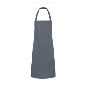 Karlowsky Bib Apron Press Stud Santorini - Anthracite - OneSize