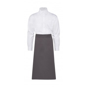 SG Accessories - BISTRO (Ex JASSZ Bistro) ROME Medium Length Bistro Apron - Grey - OneSize