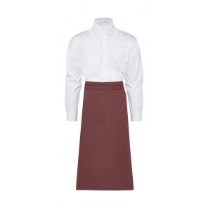 SG Accessories - BISTRO (Ex JASSZ Bistro) ROME Medium Length Bistro Apron - Brown - ONE SIZE