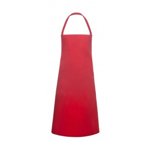 Karlowsky Basic Bib Apron Pinafore - Red - OneSize