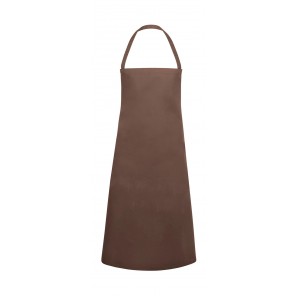 Karlowsky Basic Bib Apron Pinafore - Light Brown - OneSize