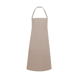 Karlowsky Basic Bib Apron Pinafore - Sand - OneSize
