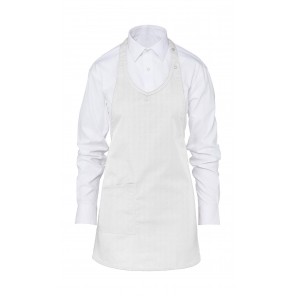 SG Accessories - BISTRO (Ex JASSZ Bistro) BERN Women’s Bib Apron - White - OneSize