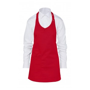 SG Accessories - BISTRO (Ex JASSZ Bistro) BERN Women’s Bib Apron - Red - OneSize