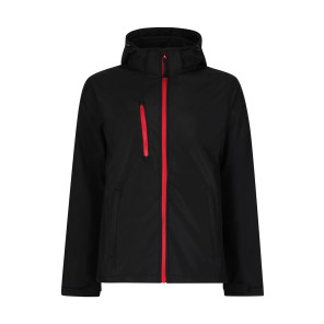 Regatta Professional Venturer 3-Layer Hooded Softshell Jacket - Red - 3XL