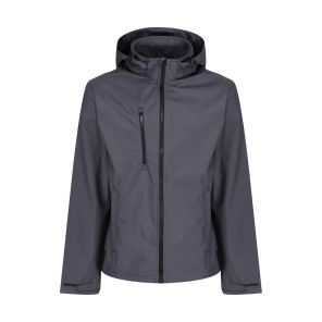Regatta Professional Venturer 3-Layer Hooded Softshell Jacket - Grey - XL