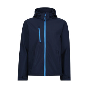 Regatta Professional Venturer 3-Layer Hooded Softshell Jacket - Blue - 3XL