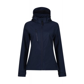 Regatta Professional Women's Venturer 3-Layer Hooded Softshell Jacket - Navy - 10(36)