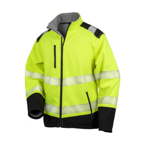 Result Safe-Guard Printable Ripstop Safety Softshell - Yellow - 3XL