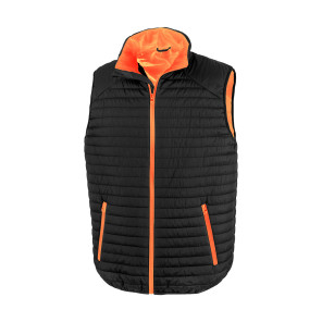 Result Genuine Recycled Thermoquilt Gilet - Black - 3XL