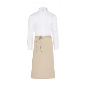 SG Accessories - BISTRO (Ex JASSZ Bistro) ROME - Recycled Bistro Apron with Pocket - Natural - OneSize