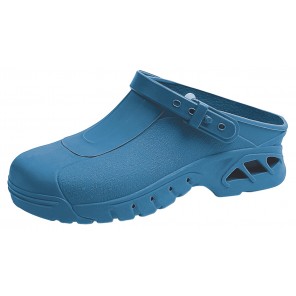 Abeba Berufsschuhe autoklavierbare Clogs OB Clog blau CE SRC