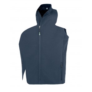 Result Genuine Recycled Men's Recycled 2-Layer Printable Softshell B/W - Navy Blue - L