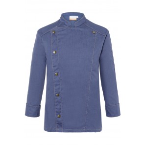 Karlowsky Kochjacke Jeans-Style - Vintage Blue - 62(2XL)