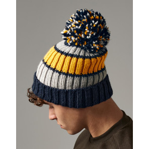 Beechfield Hygge Gestreifte Beanie