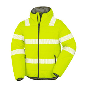 Result Genuine Recycled Recycled Ripstop Padded Safety Jacket - Yellow - XL