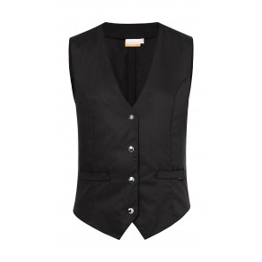 Karlowsky Ladies' Waistcoat Lena - Black - 50(XL)