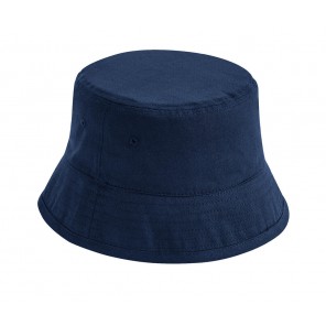 Beechfield Junior Organic Cotton Bucket Hat - Navy - M/L