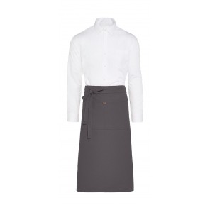 SG Accessories - BISTRO (Ex JASSZ Bistro) PROVENCE - Bistro Apron with Pocket - Grey - OneSize