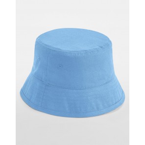 Beechfield Organic Cotton Bucket Hat - Sky Blue - L/XL(60cm)