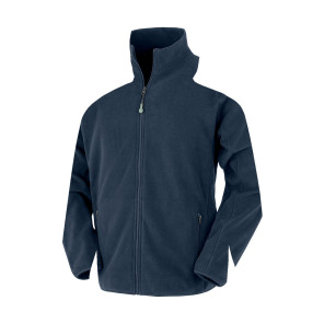 Result Genuine Recycled Recycled Fleece Polarthermic Jacket - Navy Blue - XS