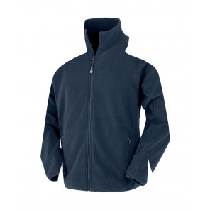 Result Genuine Recycled Recycled Fleece Polarthermic Jacket - Navy Blue - XL