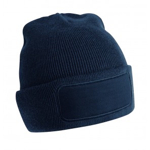 Beechfield Recycled Original Patch Beanie - French Navy - OneSize