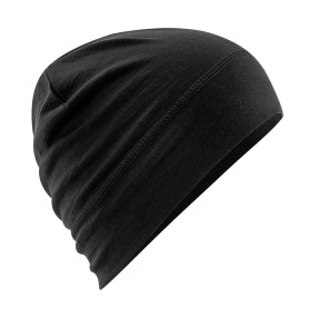 Beechfield Merino Beanie - Black - ONE SIZE