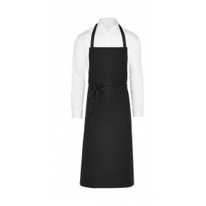 SG Accessories - BISTRO (Ex JASSZ Bistro) PARIS - Recycled Bib Apron - Black - ONE SIZE