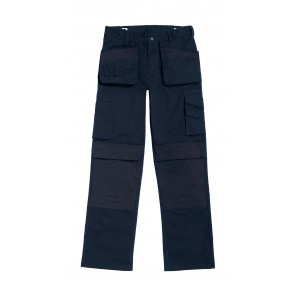 B&C Pro Performance Pro Workwear Trousers - Navy - 28