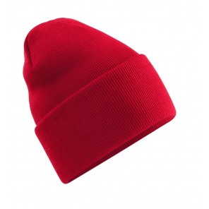 Beechfield Original Deep Cuffed Beanie - Classic Red - OneSize