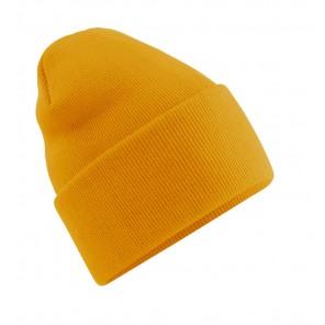 Beechfield Original Deep Cuffed Beanie - Mustard - OneSize