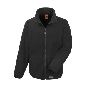 Result Work-Guard Heavy Duty Microfleece - Black - 4XL