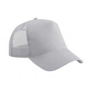 Beechfield Junior Snapback Trucker - Light Grey/Light Grey - OneSize