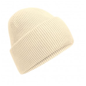 Beechfield Classic Engineered Deep Cuffed Beanie - Vanilla - OneSize