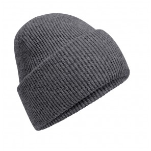 Beechfield Classic Engineered Deep Cuffed Beanie - Granite - OneSize