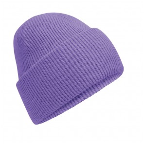 Beechfield Classic Engineered Deep Cuffed Beanie - Violet - OneSize