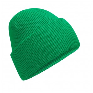 Beechfield Classic Engineered Deep Cuffed Beanie - Kelly Green - OneSize