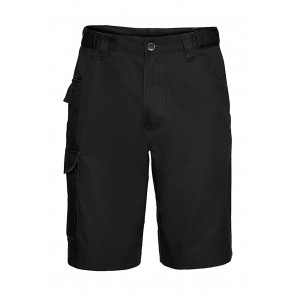 Russell Twill Workwear Shorts - Black - 36(91cm)