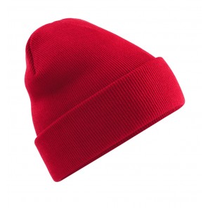 Beechfield Polylana® Original Cuffed Beanie - Red - ONE SIZE