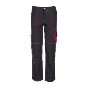 Planam Basalt Bundhose anthrazit/rot 29