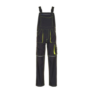 PLANAM Basalt Neon Latzhose