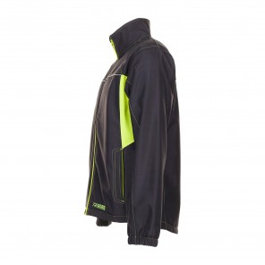Planam Basalt Neon Softshelljacke anthrazit/gelb XS