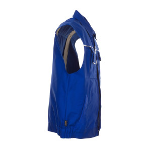 Planam Canvas 320 Weste kornblau/kornblau XXL