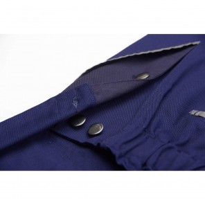 Planam Canvas 320 Latzhose kornblau/kornblau 60