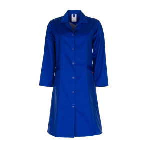 Planam Damen Mantel MG Langarm kornblau 44