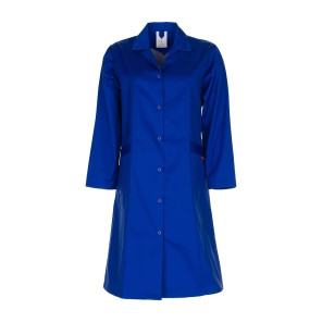 Planam Damen Mantel MG Langarm kornblau 40