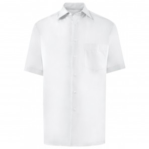 Greiff Herren-Hemd Halbarm - weiss 37/38