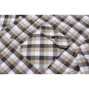 Planam Hemden Country Hemd Langarm blau kariert 49/50