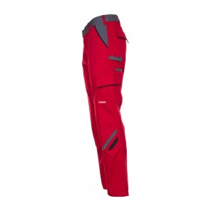 Planam Highline Damen Bundhose rot/schiefer 40 (Retoure-Ware)